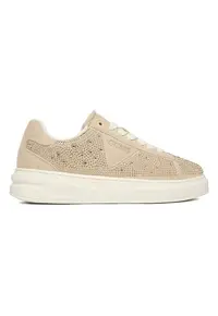 Adidasi Fete - piele naturala - bej -