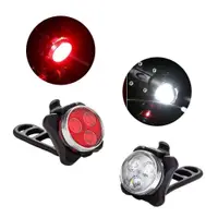 Set lumini LED bicicleta far si stop, reincarcabil USB, potrivire universala