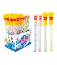 Baston pentru baloane de sapun 37 cm, model cartofipopcorn