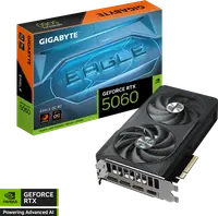 Placa video gaming Gigabyte NVidia GeForce RTX 5060 EAGLE MAX OC 8GB GDDR7, 128bit