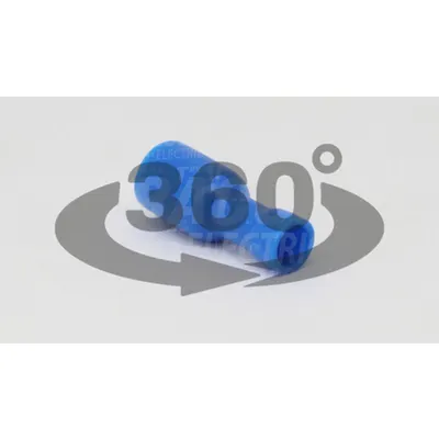 Mufa cilindrica izolata, cupru electrolitic, albastru KHA4 2,5mm2, (d1=2,1mm, d2=5mm), PVC