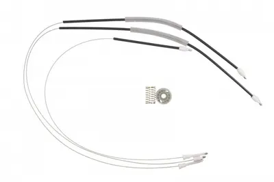 Kit reparatie macara geam fata stanga cablu, 5 usi versiune VW GOLF V intre 2003-2009