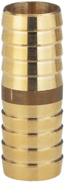 Furtun Gardena - Cuplaj-cupla, drept, din alamă, 1''