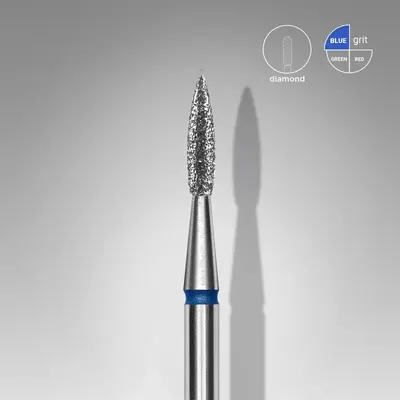 Capat freza diamant Staleks Expert flacara medie 1.8 mm - 431
