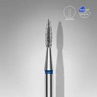 Capat freza diamant Staleks Expert flacara medie 1.8 mm - 431