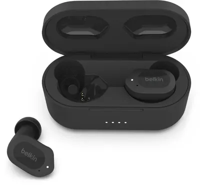 Căști wireless Belkin - Soundform Play, TWS, negru