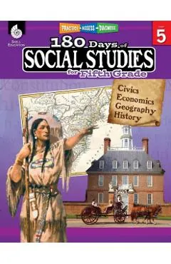 180 Days of Social Studies for Fifth Grade: Practice, Assess, Diagnose