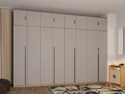Dulap Inalt Casmir / Stejar 3.28m Siena