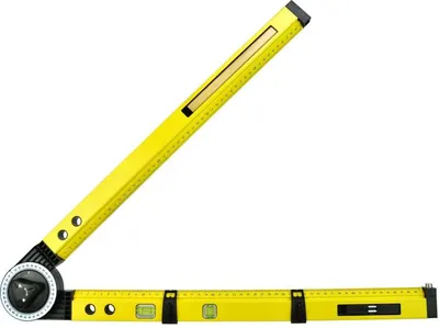 Raportor 3 în 1 Geko - 6.50 cm, 0-270°