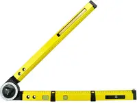 Raportor 3 în 1 Geko - 6.50 cm, 0-270°