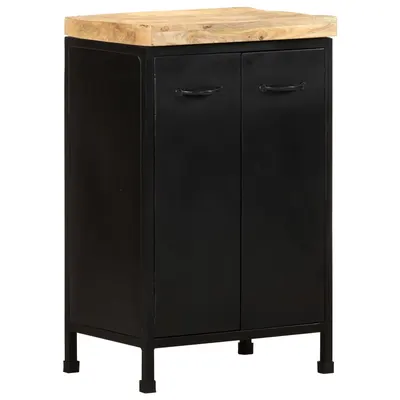 Gossi servanta, 47x35x76 cm, lemn de mango nefinisat