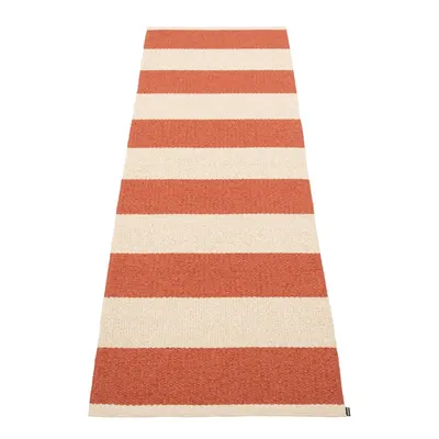 Covor tip traversă pentru interior și exterior cărămiziu/crem 70x225 cm Bob Brick – Pappelina