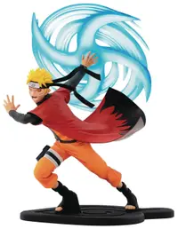 Statuetă ABYstyle Animation: Naruto Shippuden - Naruto Uzumaki (Wind Style: Rasenshuriken), 19 cm