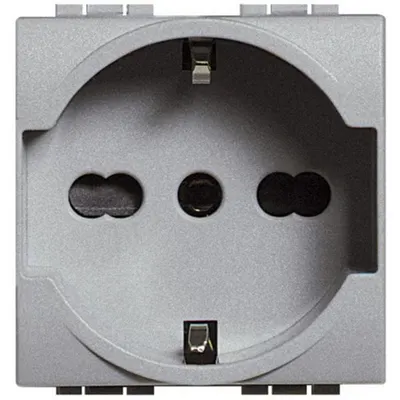Priza standard DE si IT 2P+T LiVing Light - tip P30 -Tech - 2 module