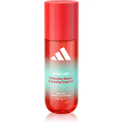 Adidas Vibes Wonder Force spray parfumat pentru corp și păr pentru femei 150 ml