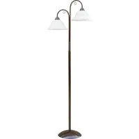 Lampadar Olga Negru+Alb 2xE27