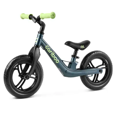 Bicicletă de echilibru pentru copii Cariboo Magnesium Pro, oțel-verde