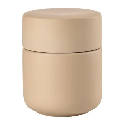 Organizator de baie bej pentru dischete demachiante din gresie ceramică Ume – Zone
