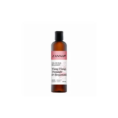Gel de dus relaxant cu ylang-ylang si bergamota, 250ml, Zanna