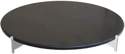 Piatră pentru pizza LotusGrill - 29 x 2.6 cm, negru