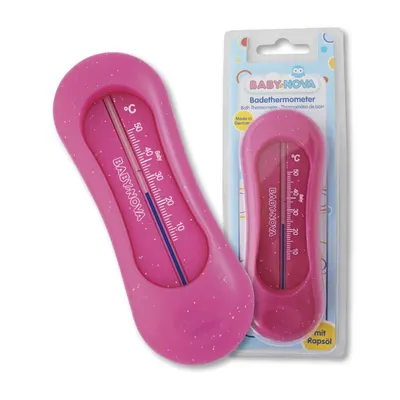 Baby Nova Termometru de baie roz