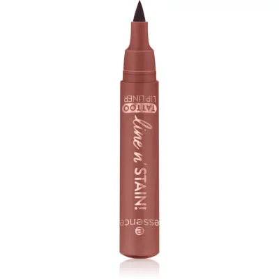 essence line n' STAIN! creion contur buze culoare 02 Must Have Brown 2.5 ml