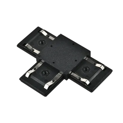 El-Tc T-Connector For Ultra Slim Magnetic Rail Black