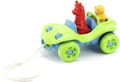 Jucarie de tras Green Toys - Buggy, verde