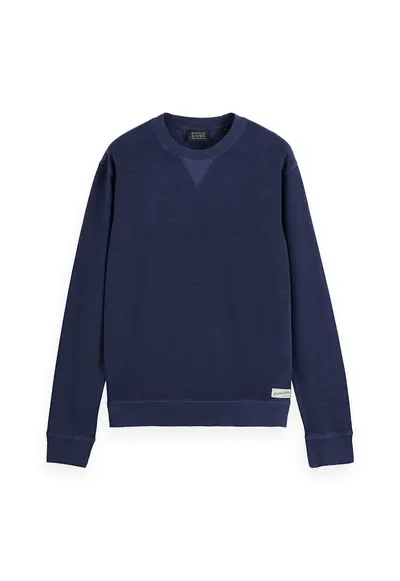 Bluza uni de trening cu model structurat - Albastru inchis