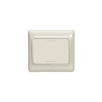 Push-button Kaptika - flush mounting - 6 A 250 V~ - ivory