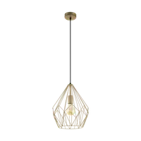 Lampa suspendata CARLTON orangegold 220-240V,50/60Hz