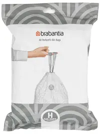Sac de gunoi Brabantia - PerfectFit Touch/Push/Big Bin, mărimea H, 50 - 60 l, 40 buc