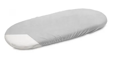 Cearceaf pentru saltea landou copii Sensillo Terry Gri 75x35 cm cu elastic roata,lavabil 40grade,material terry din bumbac