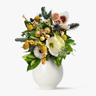 Buchet de flori In spiritul Craciunului