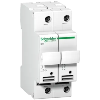 Acti9 - Separator cu fuzibil STI - 2P - 25 A - Pentru siguranta 10.3 x 38 mm