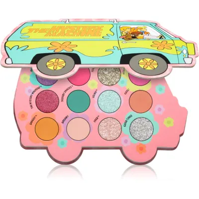 Mad Beauty Scooby Doo paletă cu farduri de ochi 12x1.5 g