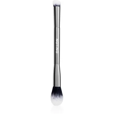 Notino Dual-End Conceal & Set Brush 480 pensula pentru corector fata-verso 1 buc
