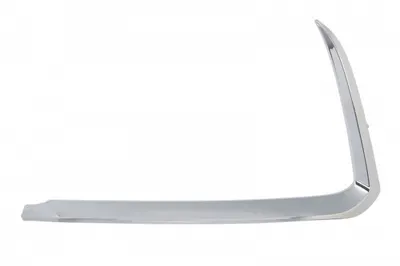 Spoiler bara fata stanga (Inferior, plastic, crom) Mazda CX-9 dupa 2015
