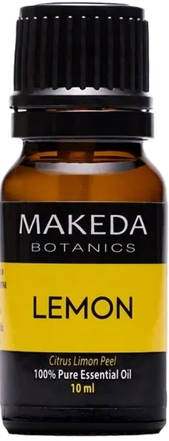 Makeda Botanics Ulei esențial de lămâie, grad terapeutic, 10 ml