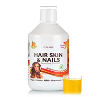 Colagen Lichid Hidrolizat Hair Skin & Nails 1000mg, 500ml, Swedish Nutra