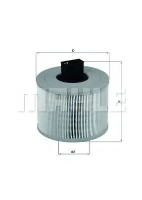 Filtru aer MAHLE ORIGINAL LX 1035
