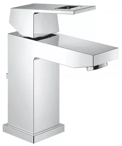 Baterie lavoar Grohe Eurocube 2339000E, marime S, 157 mm, pornire rece, ventil, Crom lucios