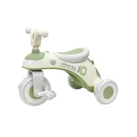 Tricicleta Verde Copii, cu Roti Rezistente