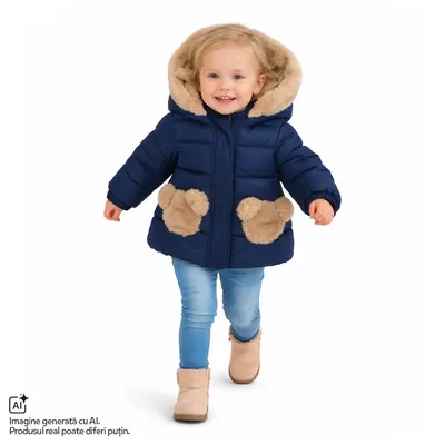 Jacheta copii Chicco, albastru inchis, 00689-69MFCO