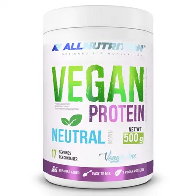 Vegan Protein, fără gust, 500 g, AllNutrition
