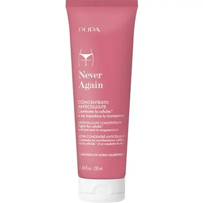 Concentrat anticelulitic, Pupa, Never Again, 250 ml