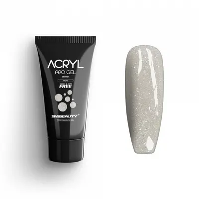 Acryl Pro Gel 2M Hema Free Shimmer Ecru - 30g