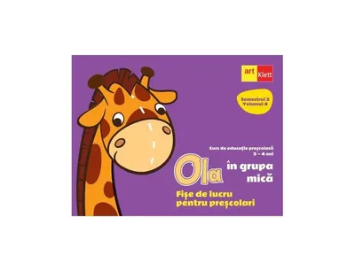 OLA în grupa mică. Fișe de lucru pentru preșcolari (3-4 ani). Semestrul 2. Vol. 4 - Paperback - ***