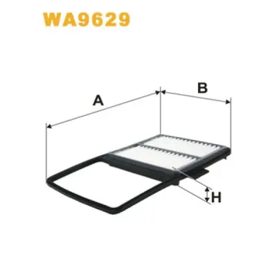 Filtru aer WIX FILTERS WA9629