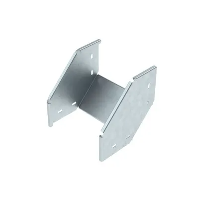 Cot exterior universal vertical 2 x 45° cu sine laterale neperforate, dar cu orificii de conectare, fara placa de imbinare RFDU 100.200-1.5 S OV